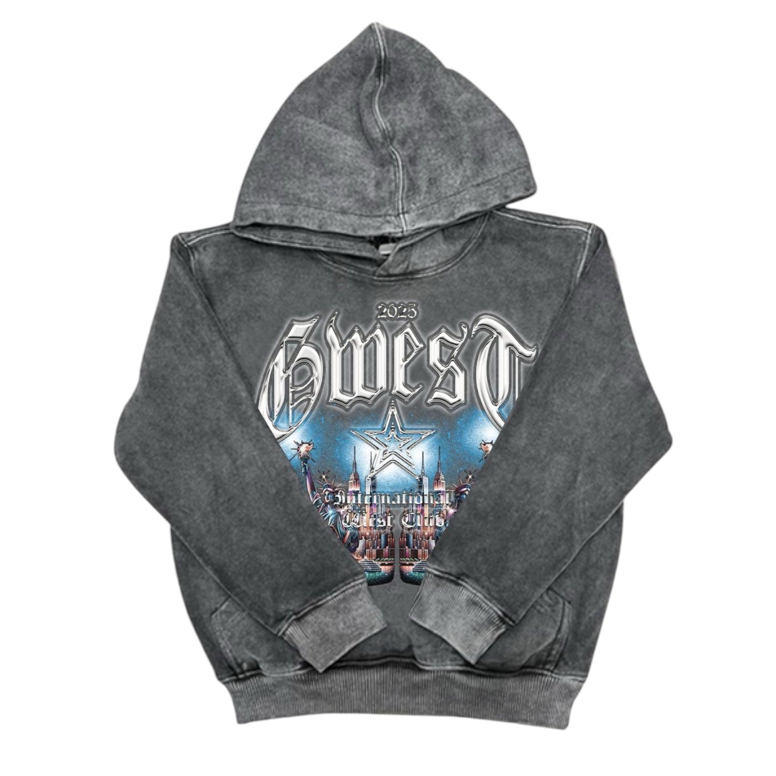 G*WEST: BOYS Skyline Star Hoodie 9407